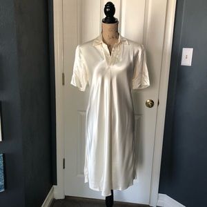 Silk blend Ralph Lauren purple label shirt dress